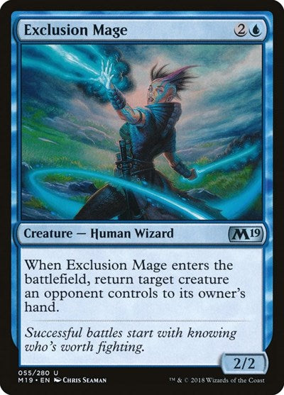 Exclusion Mage [Core Set 2019] | Exor Games Dartmouth