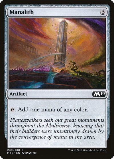 Manalith [Core Set 2019] | Exor Games Dartmouth
