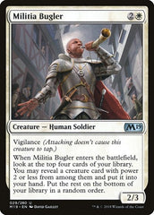 Militia Bugler [Core Set 2019] | Exor Games Dartmouth