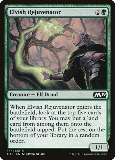 Elvish Rejuvenator [Core Set 2019] | Exor Games Dartmouth