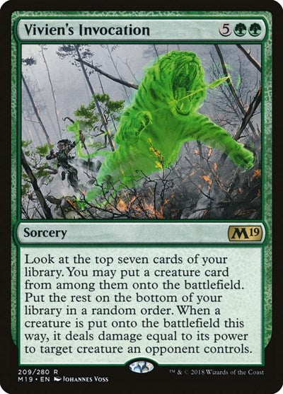 Vivien's Invocation [Core Set 2019] | Exor Games Dartmouth
