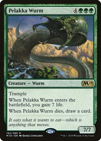 Pelakka Wurm [Core Set 2019] | Exor Games Dartmouth