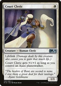 Court Cleric [Core Set 2019] | Exor Games Dartmouth