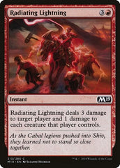 Radiating Lightning [Core Set 2019] | Exor Games Dartmouth
