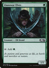 Llanowar Elves [Core Set 2019] | Exor Games Dartmouth