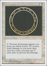 Circle of Protection: Black [Fourth Edition] | Exor Games Dartmouth