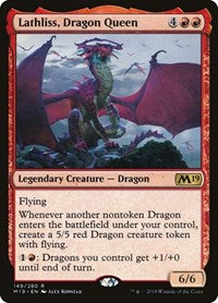 Lathliss, Dragon Queen [Core Set 2019] | Exor Games Dartmouth