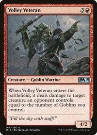 Volley Veteran [Core Set 2019] | Exor Games Dartmouth