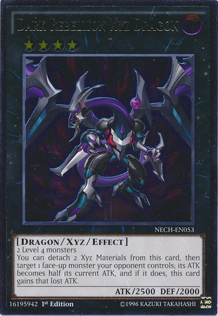 Dark Rebellion Xyz Dragon [NECH-EN053] Ultimate Rare | Exor Games Dartmouth