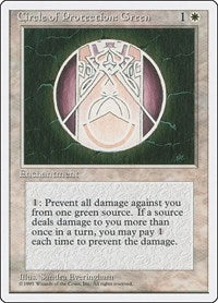 Circle of Protection: Green [Fourth Edition] | Exor Games Dartmouth