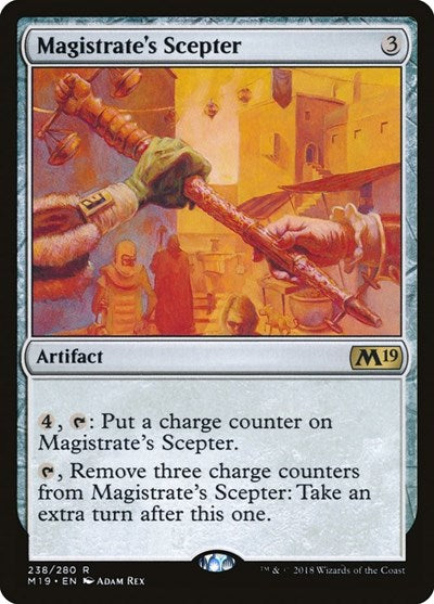 Magistrate's Scepter [Core Set 2019] | Exor Games Dartmouth