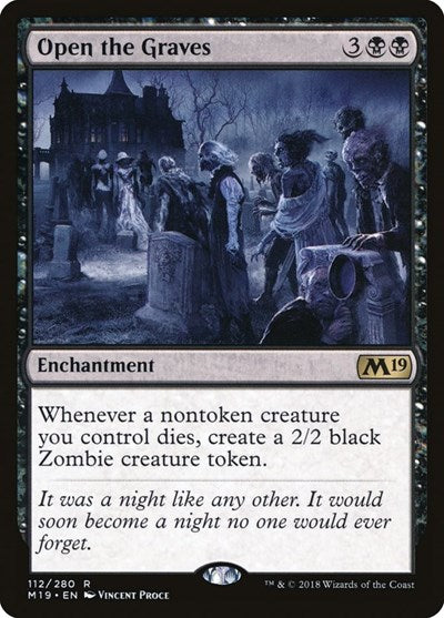 Open the Graves [Core Set 2019] | Exor Games Dartmouth