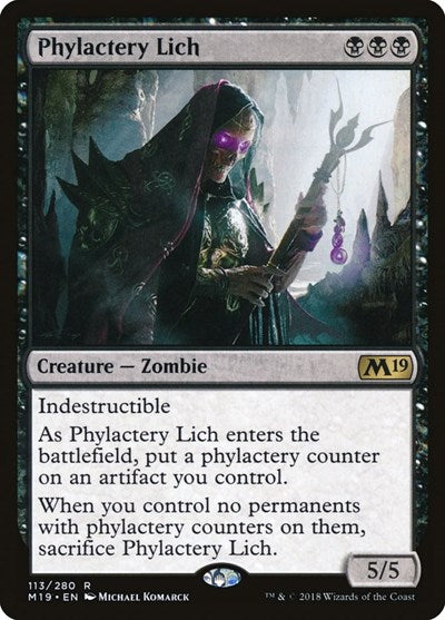 Phylactery Lich [Core Set 2019] | Exor Games Dartmouth