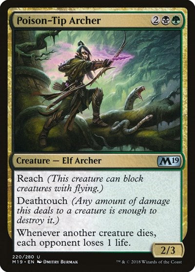 Poison-Tip Archer [Core Set 2019] | Exor Games Dartmouth