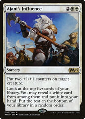 Ajani's Influence [Core Set 2019] | Exor Games Dartmouth