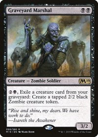Graveyard Marshal [Core Set 2019] | Exor Games Dartmouth