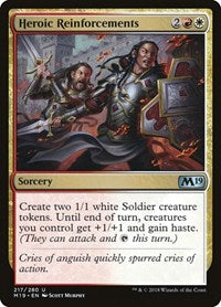 Heroic Reinforcements [Core Set 2019] | Exor Games Dartmouth