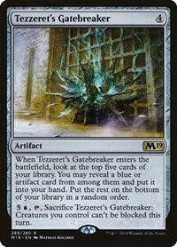 Tezzeret's Gatebreaker [Core Set 2019] | Exor Games Dartmouth