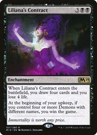 Liliana's Contract [Core Set 2019] | Exor Games Dartmouth