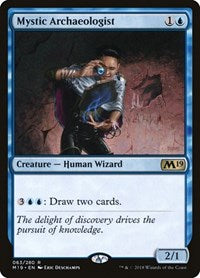 Mystic Archaeologist [Core Set 2019] | Exor Games Dartmouth