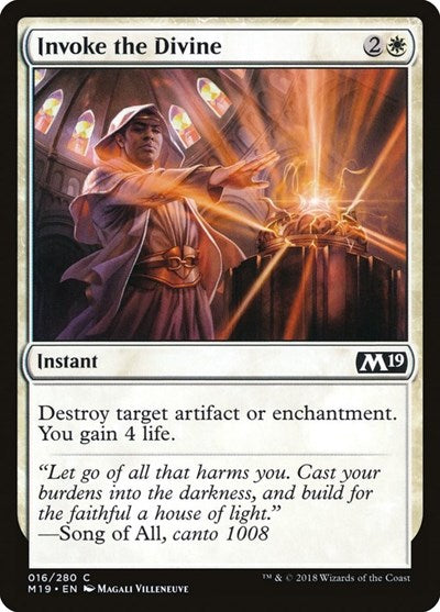 Invoke the Divine [Core Set 2019] | Exor Games Dartmouth