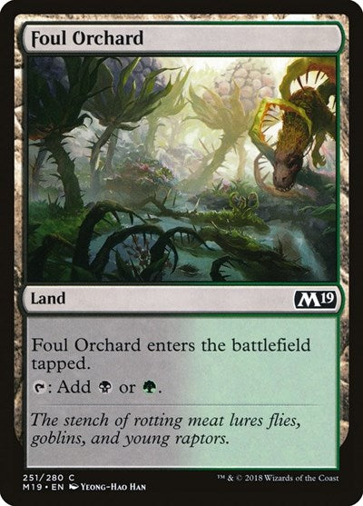 Foul Orchard [Core Set 2019] | Exor Games Dartmouth