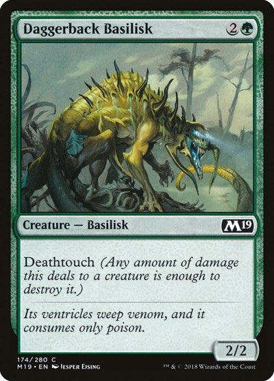 Daggerback Basilisk [Core Set 2019] | Exor Games Dartmouth