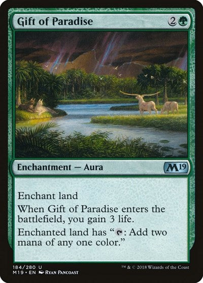 Gift of Paradise [Core Set 2019] | Exor Games Dartmouth
