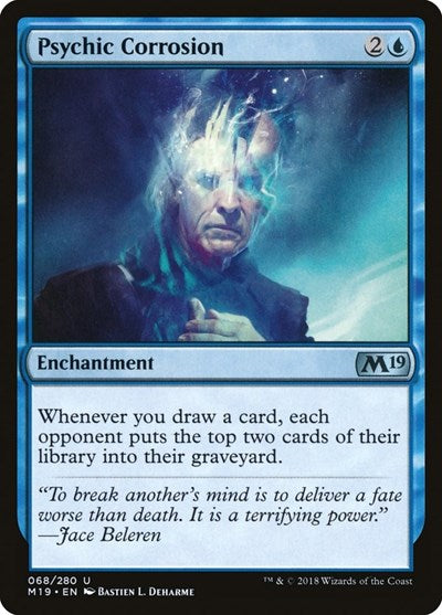 Psychic Corrosion [Core Set 2019] | Exor Games Dartmouth
