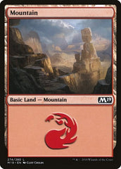 Mountain [Core Set 2019] | Exor Games Dartmouth