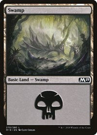 Swamp [Core Set 2019] | Exor Games Dartmouth