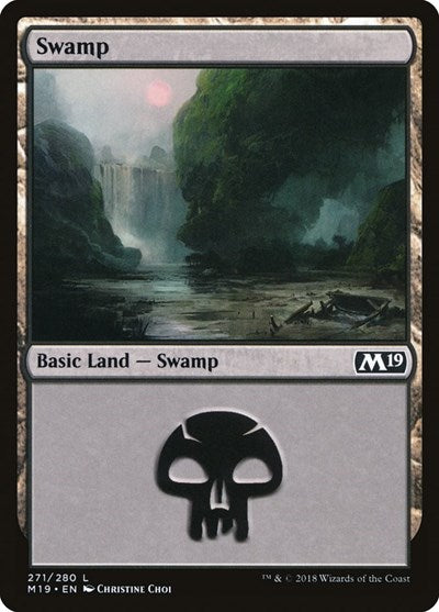 Swamp [Core Set 2019] | Exor Games Dartmouth