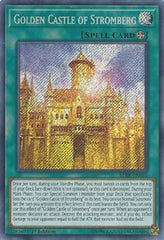 Golden Castle of Stromberg [BLRR-EN010] Secret Rare | Exor Games Dartmouth