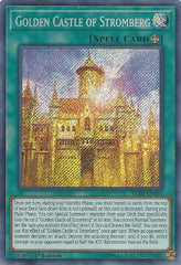 Golden Castle of Stromberg [BLRR-EN010] Secret Rare | Exor Games Dartmouth