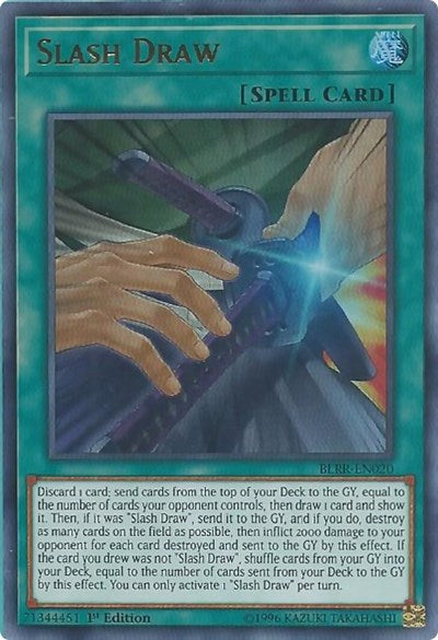 Slash Draw [BLRR-EN020] Ultra Rare | Exor Games Dartmouth