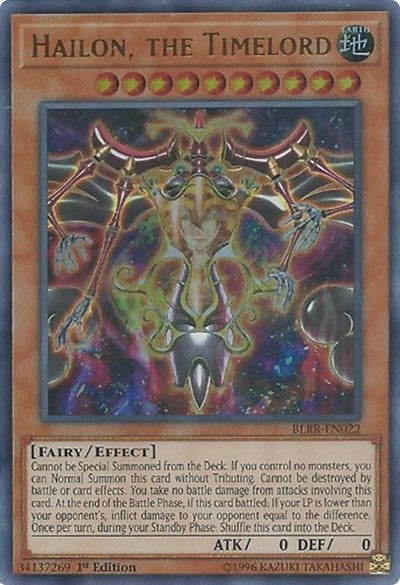 Hailon, the Timelord [BLRR-EN022] Ultra Rare | Exor Games Dartmouth