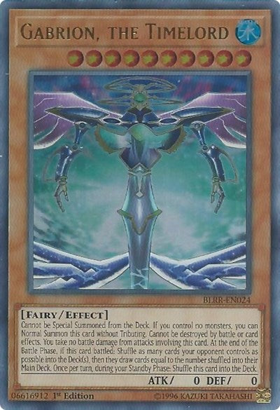 Gabrion, the Timelord [BLRR-EN024] Ultra Rare | Exor Games Dartmouth