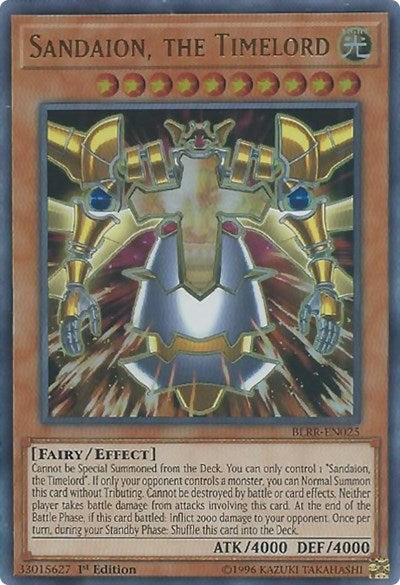 Sandaion, the Timelord [BLRR-EN025] Ultra Rare | Exor Games Dartmouth
