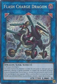 Flash Charge Dragon [BLRR-EN045] Secret Rare | Exor Games Dartmouth