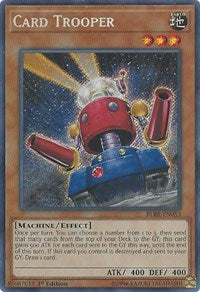 Card Trooper [BLRR-EN053] Secret Rare | Exor Games Dartmouth