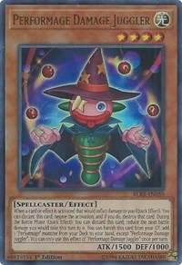 Performage Damage Juggler [BLRR-EN059] Ultra Rare | Exor Games Dartmouth