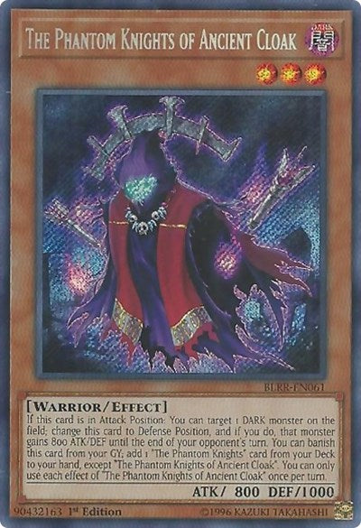 The Phantom Knights of Ancient Cloak [BLRR-EN061] Secret Rare | Exor Games Dartmouth