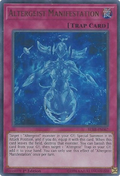 Altergeist Manifestation [BLRR-EN067] Ultra Rare | Exor Games Dartmouth