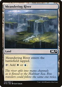 Meandering River [Core Set 2019] | Exor Games Dartmouth