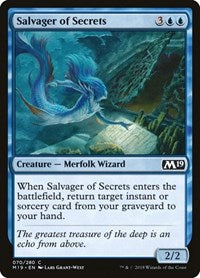 Salvager of Secrets [Core Set 2019] | Exor Games Dartmouth