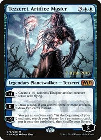 Tezzeret, Artifice Master [Core Set 2019 Promos] | Exor Games Dartmouth