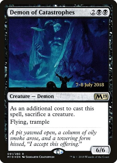 Demon of Catastrophes [Core Set 2019 Promos] | Exor Games Dartmouth