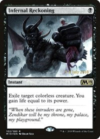 Infernal Reckoning [Core Set 2019 Promos] | Exor Games Dartmouth