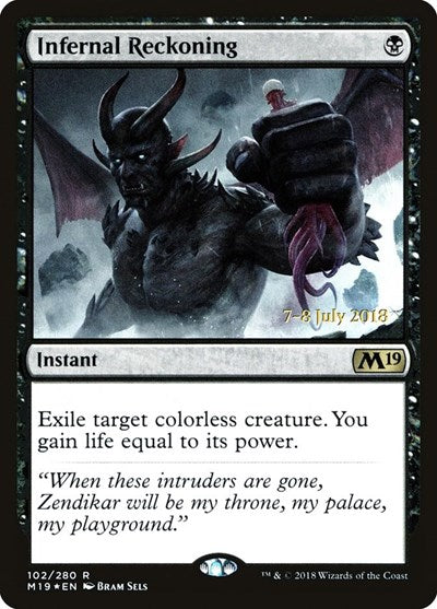 Infernal Reckoning [Core Set 2019 Promos] | Exor Games Dartmouth