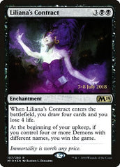 Liliana's Contract [Core Set 2019 Promos] | Exor Games Dartmouth
